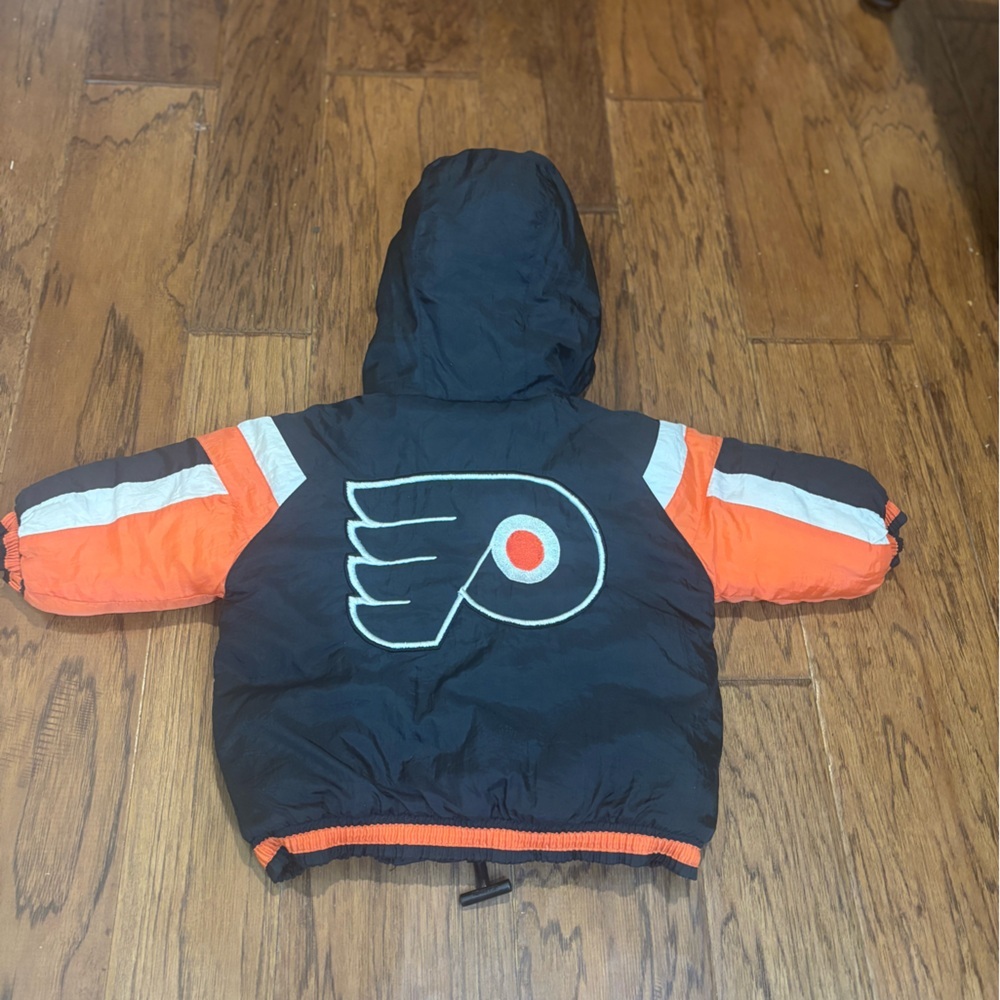 Vintage Philadelphia Flyers Toddler Puffer Jacket – 12M - Picture 6 of 10